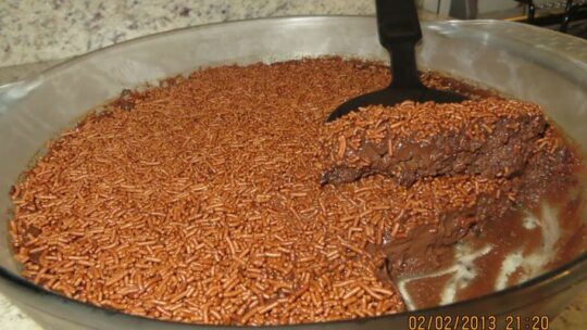 Brigadeiro de forno